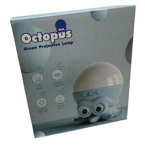 Ocean Projection Lamp - Light Blue Kids Night Light